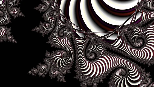 Αφηρημένος Υπολογιστής Που Δημιουργείται Fractal Σχεδιασμός Φράκταλ Είναι Ένα Ατέρμονο — Φωτογραφία Αρχείου