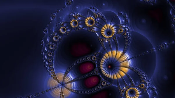 Soyut Bilgisayar Fraktal Tasarımı. Fraktal hiç bitmeyen bir desen. Fraktallar, farklı ölçeklerde kendine benzeyen sonsuz derecede karmaşık kalıplardır. Cep telefonu duvar kağıdı için harika.