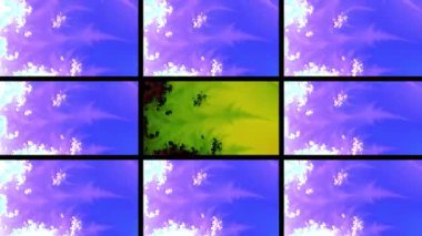 Soyut Bilgisayar Fraktal Tasarımı. Fraktal hiç bitmeyen bir desen. Fraktallar, farklı ölçeklerde kendine benzeyen sonsuz derecede karmaşık kalıplardır. Cep telefonu duvar kağıdı için harika.