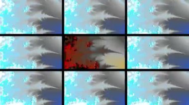 Soyut Bilgisayar Fraktal Tasarımı. Fraktal hiç bitmeyen bir desen. Fraktallar, farklı ölçeklerde kendine benzeyen sonsuz derecede karmaşık kalıplardır. Cep telefonu duvar kağıdı için harika.