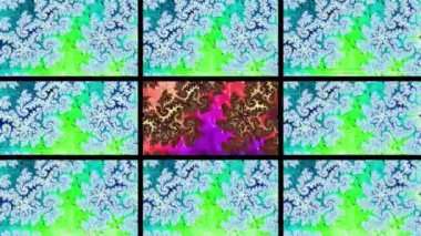 Soyut Bilgisayar Fraktal Tasarımı. Fraktal hiç bitmeyen bir desen. Fraktallar, farklı ölçeklerde kendine benzeyen sonsuz derecede karmaşık kalıplardır. Cep telefonu duvar kağıdı için harika.