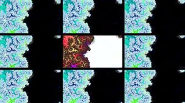 Soyut Bilgisayar Fraktal Tasarımı. Fraktal hiç bitmeyen bir desen. Fraktallar, farklı ölçeklerde kendine benzeyen sonsuz derecede karmaşık kalıplardır. Cep telefonu duvar kağıdı için harika.