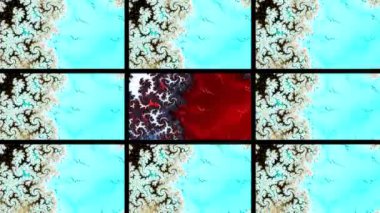 Soyut Bilgisayar Fraktal Tasarımı. Fraktal hiç bitmeyen bir desen. Fraktallar, farklı ölçeklerde kendine benzeyen sonsuz derecede karmaşık kalıplardır. Cep telefonu duvar kağıdı için harika.