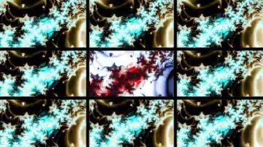 Soyut Bilgisayar Fraktal Tasarımı. Fraktal hiç bitmeyen bir desen. Fraktallar, farklı ölçeklerde kendine benzeyen sonsuz derecede karmaşık kalıplardır. Cep telefonu duvar kağıdı için harika.