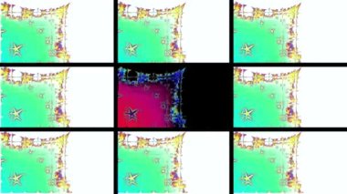 Soyut Bilgisayar Fraktal Tasarımı. Fraktal hiç bitmeyen bir desen. Fraktallar, farklı ölçeklerde kendine benzeyen sonsuz derecede karmaşık kalıplardır. Cep telefonu duvar kağıdı için harika.