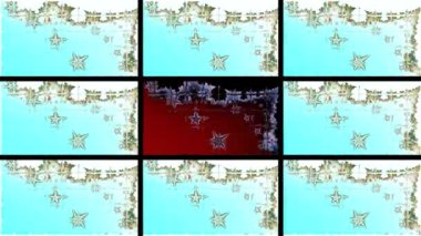 Soyut Bilgisayar Fraktal Tasarımı. Fraktal hiç bitmeyen bir desen. Fraktallar, farklı ölçeklerde kendine benzeyen sonsuz derecede karmaşık kalıplardır. Cep telefonu duvar kağıdı için harika.