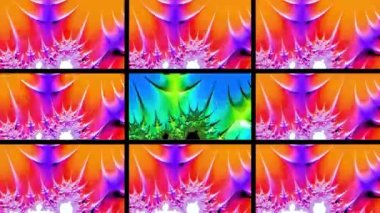 Soyut Bilgisayar Fraktal Tasarımı. Fraktal hiç bitmeyen bir desen. Fraktallar, farklı ölçeklerde kendine benzeyen sonsuz derecede karmaşık kalıplardır. Cep telefonu duvar kağıdı için harika.