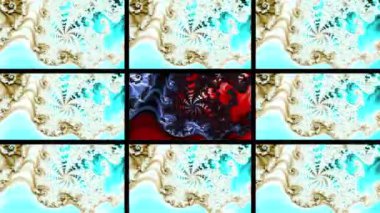 Soyut Bilgisayar Fraktal Tasarımı. Fraktal hiç bitmeyen bir desen. Fraktallar, farklı ölçeklerde kendine benzeyen sonsuz derecede karmaşık kalıplardır. Cep telefonu duvar kağıdı için harika.