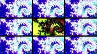 Soyut Bilgisayar Fraktal Tasarımı. Fraktal hiç bitmeyen bir desen. Fraktallar, farklı ölçeklerde kendine benzeyen sonsuz derecede karmaşık kalıplardır. Cep telefonu duvar kağıdı için harika.