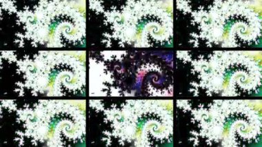 Soyut Bilgisayar Fraktal Tasarımı. Fraktal hiç bitmeyen bir desen. Fraktallar, farklı ölçeklerde kendine benzeyen sonsuz derecede karmaşık kalıplardır. Cep telefonu duvar kağıdı için harika.