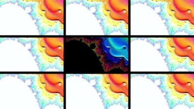 Soyut Bilgisayar Fraktal Tasarımı. Fraktal hiç bitmeyen bir desen. Fraktallar, farklı ölçeklerde kendine benzeyen sonsuz derecede karmaşık kalıplardır. Cep telefonu duvar kağıdı için harika.