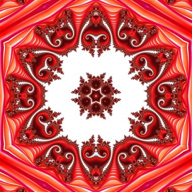 Soyut Bilgisayar Fraktal Tasarımı. Fraktal hiç bitmeyen bir desen. Fraktallar, farklı ölçeklerde kendine benzeyen sonsuz derecede karmaşık kalıplardır. Cep telefonu duvar kağıdı için harika.