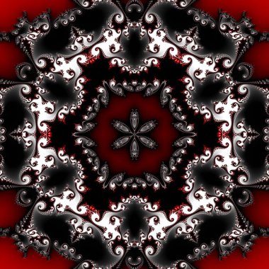 Soyut Bilgisayar Fraktal Tasarımı. Fraktal hiç bitmeyen bir desen. Fraktallar, farklı ölçeklerde kendine benzeyen sonsuz derecede karmaşık kalıplardır. Cep telefonu duvar kağıdı için harika.