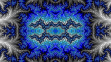 Soyut Bilgisayar Fraktal Tasarımı. Fraktal hiç bitmeyen bir desen. Fraktallar, farklı ölçeklerde kendine benzeyen sonsuz derecede karmaşık kalıplardır. Cep telefonu duvar kağıdı için harika.