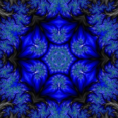 Soyut Bilgisayar Fraktal Tasarımı. Fraktal hiç bitmeyen bir desen. Fraktallar, farklı ölçeklerde kendine benzeyen sonsuz derecede karmaşık kalıplardır. Cep telefonu duvar kağıdı için harika.