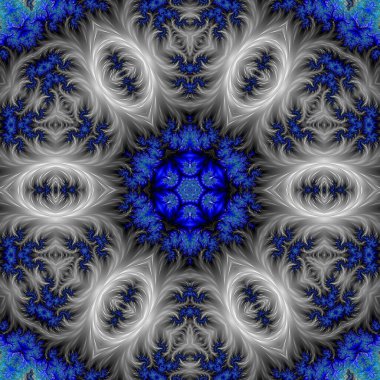 Soyut Bilgisayar Fraktal Tasarımı. Fraktal hiç bitmeyen bir desen. Fraktallar, farklı ölçeklerde kendine benzeyen sonsuz derecede karmaşık kalıplardır. Cep telefonu duvar kağıdı için harika.