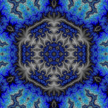 Soyut Bilgisayar Fraktal Tasarımı. Fraktal hiç bitmeyen bir desen. Fraktallar, farklı ölçeklerde kendine benzeyen sonsuz derecede karmaşık kalıplardır. Cep telefonu duvar kağıdı için harika.