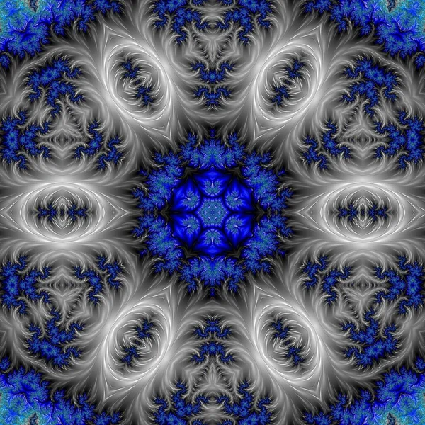 Soyut Bilgisayar Fraktal Tasarımı. Fraktal hiç bitmeyen bir desen. Fraktallar, farklı ölçeklerde kendine benzeyen sonsuz derecede karmaşık kalıplardır. Cep telefonu duvar kağıdı için harika.