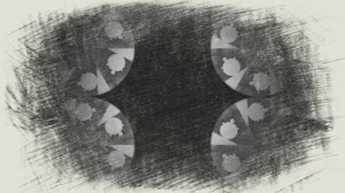 Soyut Bilgisayar Fraktal Tasarımı. Fraktal hiç bitmeyen bir desen. Fraktallar, farklı ölçeklerde kendine benzeyen sonsuz derecede karmaşık kalıplardır. Cep telefonu duvar kağıdı için harika.