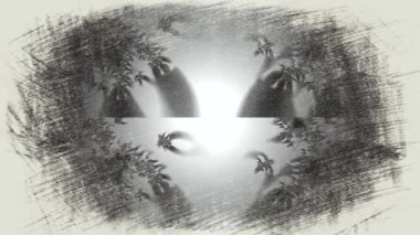 Soyut Bilgisayar Fraktal Tasarımı. Fraktal hiç bitmeyen bir desen. Fraktallar, farklı ölçeklerde kendine benzeyen sonsuz derecede karmaşık kalıplardır. Cep telefonu duvar kağıdı için harika.