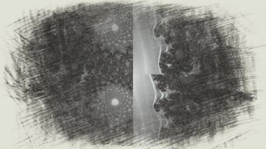 Soyut Bilgisayar Fraktal Tasarımı. Fraktal hiç bitmeyen bir desen. Fraktallar, farklı ölçeklerde kendine benzeyen sonsuz derecede karmaşık kalıplardır. Cep telefonu duvar kağıdı için harika.