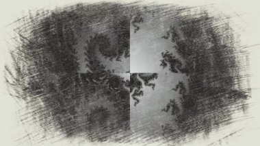 Soyut Bilgisayar Fraktal Tasarımı. Fraktal hiç bitmeyen bir desen. Fraktallar, farklı ölçeklerde kendine benzeyen sonsuz derecede karmaşık kalıplardır. Cep telefonu duvar kağıdı için harika.