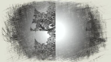 Soyut Bilgisayar Fraktal Tasarımı. Fraktal hiç bitmeyen bir desen. Fraktallar, farklı ölçeklerde kendine benzeyen sonsuz derecede karmaşık kalıplardır. Cep telefonu duvar kağıdı için harika.