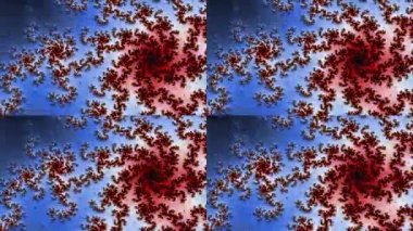 Soyut Bilgisayar Fraktal Tasarımı. Fraktal hiç bitmeyen bir desen. Fraktallar, farklı ölçeklerde kendine benzeyen sonsuz derecede karmaşık kalıplardır. Cep telefonu duvar kağıdı için harika.