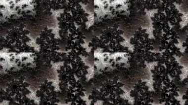 Soyut Bilgisayar Fraktal Tasarımı. Fraktal hiç bitmeyen bir desen. Fraktallar, farklı ölçeklerde kendine benzeyen sonsuz derecede karmaşık kalıplardır. Cep telefonu duvar kağıdı için harika.