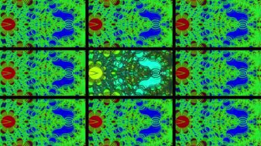 Soyut Bilgisayar Fraktal Tasarımı. Fraktal hiç bitmeyen bir desen. Fraktallar, farklı ölçeklerde kendine benzeyen sonsuz derecede karmaşık kalıplardır. Cep telefonu duvar kağıdı için harika.