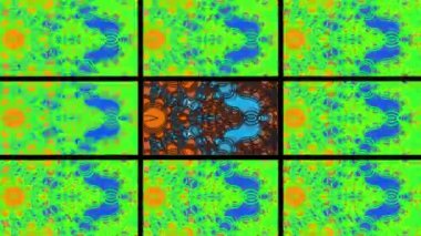 Soyut Bilgisayar Fraktal Tasarımı. Fraktal hiç bitmeyen bir desen. Fraktallar, farklı ölçeklerde kendine benzeyen sonsuz derecede karmaşık kalıplardır. Cep telefonu duvar kağıdı için harika.