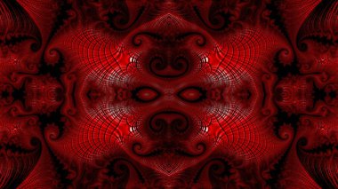 Soyut Bilgisayar Fraktal Tasarımı. Fraktal hiç bitmeyen bir desen. Fraktallar, farklı ölçeklerde kendine benzeyen sonsuz derecede karmaşık kalıplardır. Cep telefonu duvar kağıdı için harika.