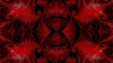 Soyut Bilgisayar Fraktal Tasarımı. Fraktal hiç bitmeyen bir desen. Fraktallar, farklı ölçeklerde kendine benzeyen sonsuz derecede karmaşık kalıplardır. Cep telefonu duvar kağıdı için harika.