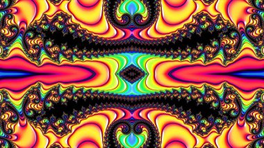 Soyut Bilgisayar Fraktal Tasarımı. Fraktal hiç bitmeyen bir desen. Fraktallar, farklı ölçeklerde kendine benzeyen sonsuz derecede karmaşık kalıplardır. Cep telefonu duvar kağıdı için harika.