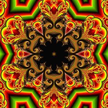 Soyut Bilgisayar Fraktal Tasarımı. Fraktal hiç bitmeyen bir desen. Fraktallar, farklı ölçeklerde kendine benzeyen sonsuz derecede karmaşık kalıplardır. Cep telefonu duvar kağıdı için harika.