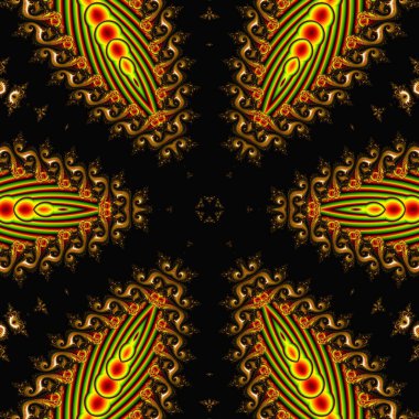 Soyut Bilgisayar Fraktal Tasarımı. Fraktal hiç bitmeyen bir desen. Fraktallar, farklı ölçeklerde kendine benzeyen sonsuz derecede karmaşık kalıplardır. Cep telefonu duvar kağıdı için harika.