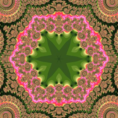 Soyut Bilgisayar Fraktal Tasarımı. Fraktal hiç bitmeyen bir desen. Fraktallar, farklı ölçeklerde kendine benzeyen sonsuz derecede karmaşık kalıplardır. Cep telefonu duvar kağıdı için harika.