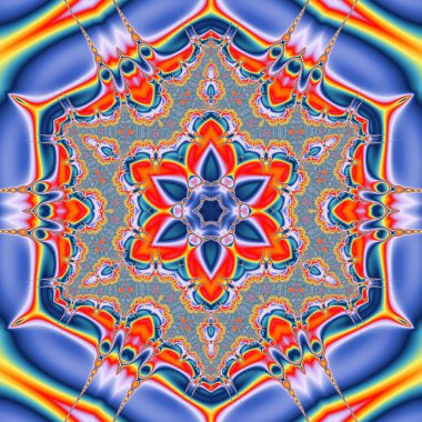 Soyut Bilgisayar Fraktal Tasarımı. Fraktal hiç bitmeyen bir desen. Fraktallar, farklı ölçeklerde kendine benzeyen sonsuz derecede karmaşık kalıplardır. Cep telefonu duvar kağıdı için harika.