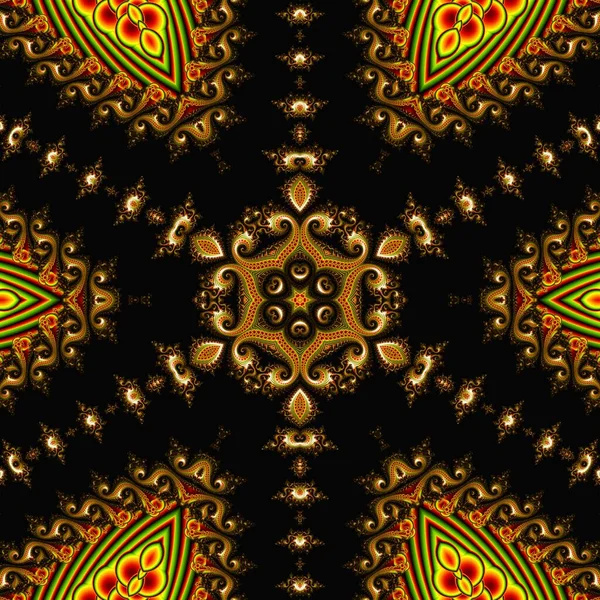 Αφηρημένος Υπολογιστής Που Δημιουργείται Fractal Σχεδιασμός Φράκταλ Είναι Ένα Ατέρμονο — Φωτογραφία Αρχείου