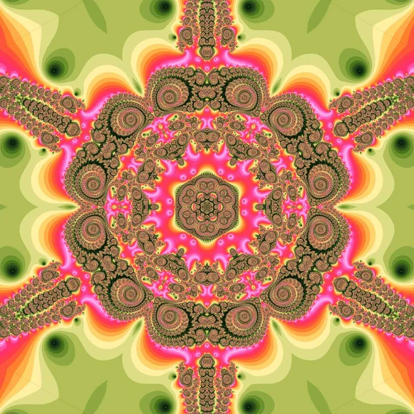 Soyut Bilgisayar Fraktal Tasarımı. Fraktal hiç bitmeyen bir desen. Fraktallar, farklı ölçeklerde kendine benzeyen sonsuz derecede karmaşık kalıplardır. Cep telefonu duvar kağıdı için harika.