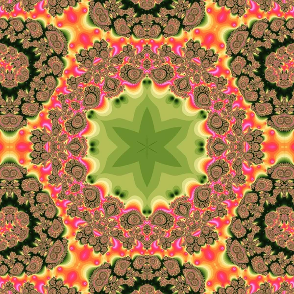 Soyut Bilgisayar Fraktal Tasarımı. Fraktal hiç bitmeyen bir desen. Fraktallar, farklı ölçeklerde kendine benzeyen sonsuz derecede karmaşık kalıplardır. Cep telefonu duvar kağıdı için harika.