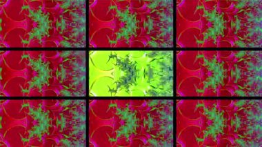 Soyut Bilgisayar Fraktal Tasarımı. Fraktal hiç bitmeyen bir desen. Fraktallar, farklı ölçeklerde kendine benzeyen sonsuz derecede karmaşık kalıplardır. Cep telefonu duvar kağıdı için harika.