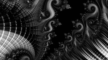 Soyut Bilgisayar Fraktal Tasarımı. Fraktal hiç bitmeyen bir desen. Fraktallar, farklı ölçeklerde kendine benzeyen sonsuz derecede karmaşık kalıplardır. Cep telefonu duvar kağıdı için harika.