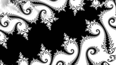 Soyut Bilgisayar Fraktal Tasarımı. Fraktal hiç bitmeyen bir desen. Fraktallar, farklı ölçeklerde kendine benzeyen sonsuz derecede karmaşık kalıplardır. Cep telefonu duvar kağıdı için harika.