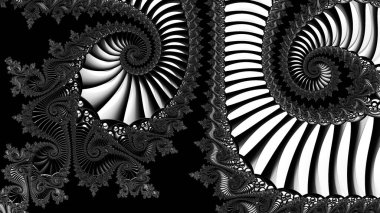 Soyut Bilgisayar Fraktal Tasarımı. Fraktal hiç bitmeyen bir desen. Fraktallar, farklı ölçeklerde kendine benzeyen sonsuz derecede karmaşık kalıplardır. Cep telefonu duvar kağıdı için harika.