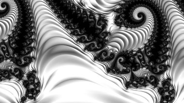 Soyut Bilgisayar Fraktal Tasarımı. Fraktal hiç bitmeyen bir desen. Fraktallar, farklı ölçeklerde kendine benzeyen sonsuz derecede karmaşık kalıplardır. Cep telefonu duvar kağıdı için harika.