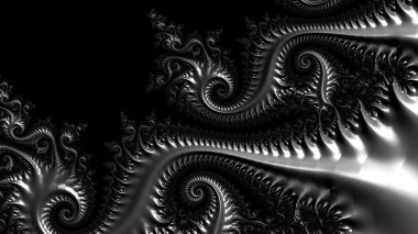 Soyut Bilgisayar Fraktal Tasarımı. Fraktal hiç bitmeyen bir desen. Fraktallar, farklı ölçeklerde kendine benzeyen sonsuz derecede karmaşık kalıplardır. Cep telefonu duvar kağıdı için harika.