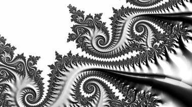 Soyut Bilgisayar Fraktal Tasarımı. Fraktal hiç bitmeyen bir desen. Fraktallar, farklı ölçeklerde kendine benzeyen sonsuz derecede karmaşık kalıplardır. Cep telefonu duvar kağıdı için harika.