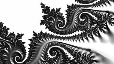 Soyut Bilgisayar Fraktal Tasarımı. Fraktal hiç bitmeyen bir desen. Fraktallar, farklı ölçeklerde kendine benzeyen sonsuz derecede karmaşık kalıplardır. Cep telefonu duvar kağıdı için harika.