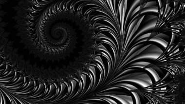 Soyut Bilgisayar Fraktal Tasarımı. Fraktal hiç bitmeyen bir desen. Fraktallar, farklı ölçeklerde kendine benzeyen sonsuz derecede karmaşık kalıplardır. Cep telefonu duvar kağıdı için harika.